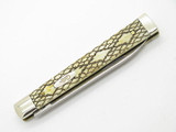 2005 Case XX 6185 Snake Skin Etched Bone Doctor Folding Pocket Knife