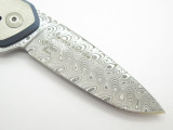 Buck 040 0040TTSLE Onset Damascus Titanium Framelock Folder Knife Limited