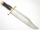 Vtg Randall Smithsonian Model 12-11 Leather Large Fixed Blade Bowie Knife
