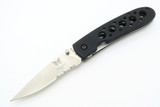 Vtg Benchmade USA 625b Crawford Leopard ATS-34 Linerlock Folding Pocket Knife