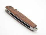 Mcusta Seki Japan Tsuchi MC-77DR Rosewood & VG-10 Damascus Folding Pocket Knife