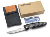 Mcusta Seki Japan Basic MC-0023D Ebony & VG-10 Damascus Folding Pocket Knife