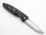 Mcusta Seki Japan Basic MC-0023D Ebony & VG-10 Damascus Folding Pocket Knife