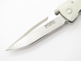 Mcusta Seki Japan Basic MC-15 White Corian VG-10 Linerlock Folding Pocket Knife