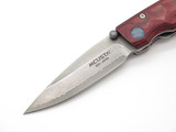 Mcusta Seki Japan Tsuchi MC-78D Staminawood VG-10 Damascus Folding Pocket Knife