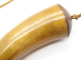 HANDMADE JOHN NELSON IDAHO USA FRENCH INDIAN WAR MOUNTAIN MAN BLACK POWDER HORN B