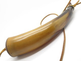 HANDMADE JOHN NELSON IDAHO USA FRENCH INDIAN WAR MOUNTAIN MAN BLACK POWDER HORN B