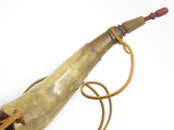 HANDMADE JOHN NELSON IDAHO USA FRENCH INDIAN WAR MOUNTAIN MAN BLACK POWDER HORN G
