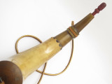 HANDMADE JOHN NELSON IDAHO USA FRENCH INDIAN WAR MOUNTAIN MAN BLACK POWDER HORN H
