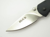 Buck 325 Colleague Small Mini Gentleman Folding Pocket Stainless Black Handle