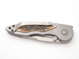 Buck 292BO1 292 Impulse Stag Custom Buildout Folder Folding Pocket Knife