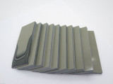 10 pc G10 1/4 BLACK TAN GREEN SCALE SLAB KNIFE MAKING HANDLE MATERIAL BLANK
