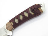 IC.Cut IC-102 Seki Japan VG-10 San Mai Damascus Fixed Blade Hunting Knife Sheath