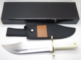 Caterpillar CAT 91-C403SD D9 Western Fixed Blade Bowie Hunting Camping Knife
