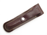 Timberline Slim Leather Folding Knife Sheath For Sharpening Steel Tactical Pen