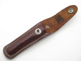 Timberline Slim Leather Folding Knife Sheath For Sharpening Steel Tactical Pen