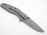 Kershaw Kai 1320 Large Titanium Coated Folding Framelock Pocket Knife Assisted