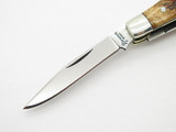 Browning 341 Imai Seki Japan AUS-8A Bone Folding Stockman Pocket Knife