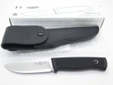 Fallkniven F1L3G F1 3G Powder Bld Black Handle Fixed Blade Hunting Knife Sweden