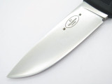 Fallkniven F1L3G F1 3G Powder Bld Black Handle Fixed Blade Hunting Knife Sweden
