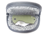 ARS Attack Recue Survive Custom Flip Shank Titanium Framelock Knife 154cm Green