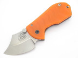 ARS Attack Recue Survive Custom Flip Shank Titanium Framelock Knife 154CM Orange