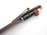 Buck 819 Signature Brown Leather Fixed Blade Knife Sheath 119 Special
