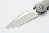 2005 Idaho Buck Sirus 298 Gray Aluminum ATS-34 Folder Folding Pocket Knife Mint