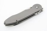 2005 Idaho Buck Sirus 298 Gray Aluminum ATS-34 Folder Folding Pocket Knife Mint