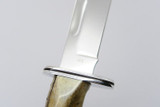 Vtg 1982 Buck 119 Special Custom Shop Fixed Blade Sambar Stag Hunting Knife