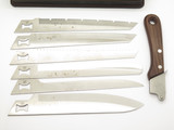 Vtg Kershaw Kai 1099 Seki Japan 6 Blade Trader Kitchen Fillet Fishing Camp Knife