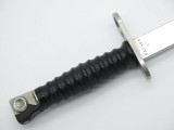 Vtg Victorinox Swiss Army Surplus Bayonet Knife & Scabbard & C. 1960s Frog
