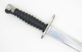 Vintage Victorinox Swiss Army Surplus Bayonet Knife & Scabbard, Circa 1960s