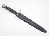 Vintage Victorinox Swiss Army Surplus Bayonet Knife & Scabbard, Circa 1960s
