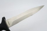 Vtg Gerber Portland OR USA Tac II Fixed Blade Dagger Knife Unusual Missing Part