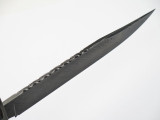 Jeff Murison USA Custom Handmade Stag & Damascus Bowie Fixed Blade Hunting Knife