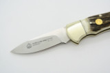 Puma 210745 745 4 Star Stag Solingen Germany Folding Hunter Lockback Knife