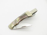 Vtg Parker Eagle Seki Japan Tie Bar Clip Miniature Folding Pocket Knife