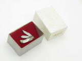 Vtg Parker Eagle Seki Japan Tie Tack Hat Pin Pearl Miniature Folding Pocket Knife