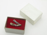 Vintage Parker Eagle Seki Japan Tie Tack Hat Pin Miniature Folding Pocket Knife B