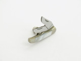 Vtg Parker Eagle Seki Japan Tie Tack Hat Pin Miniature Folding Pocket Knife Pearl