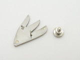 Vtg Parker Eagle Seki Japan Tie Tack Hat Pin Miniature Folding Pocket Knife Pearl