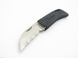 Vtg Kershaw Kai Japan 3000 St Saber Tooth Serrated Folding Lockback Pocket Knife