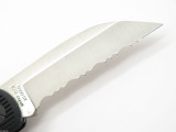 Vtg Kershaw Kai Japan 3000 St Saber Tooth Serrated Folding Lockback Pocket Knife