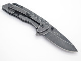 Kershaw Kai 1336 Smaller Folding Framelock Pocket Knife Assisted Black Handle