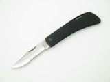 Vtg Kershaw 3003ST 3003 DWO III Large Partially Serrated Folding Lockback Knife