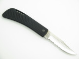 Vtg Kershaw 3003ST 3003 DWO III Large Partially Serrated Folding Lockback Knife