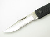 Vtg Kershaw 3003ST 3003 DWO III Large Partially Serrated Folding Lockback Knife