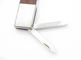 Vtg Kai Cutlery Japan 6400 Gentleman Folding Pocket Zippo Knife File Kershaw