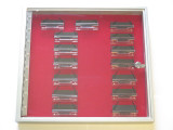 Timberline Folding 15 Knife Dealer Store Counter Wall Locking Glass Display Case